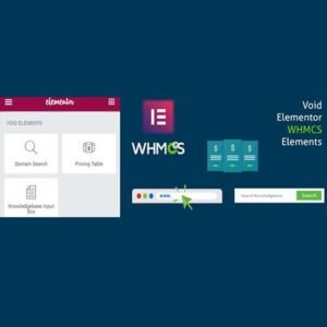 Elementor WHMCS Elements Pro For Elementor